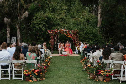 Indian Wedding Ceremony The Holly Farm by Gorgeous and Green Laurken Kendall Photographer