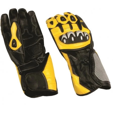 men's gauntlet motorcycle gloves