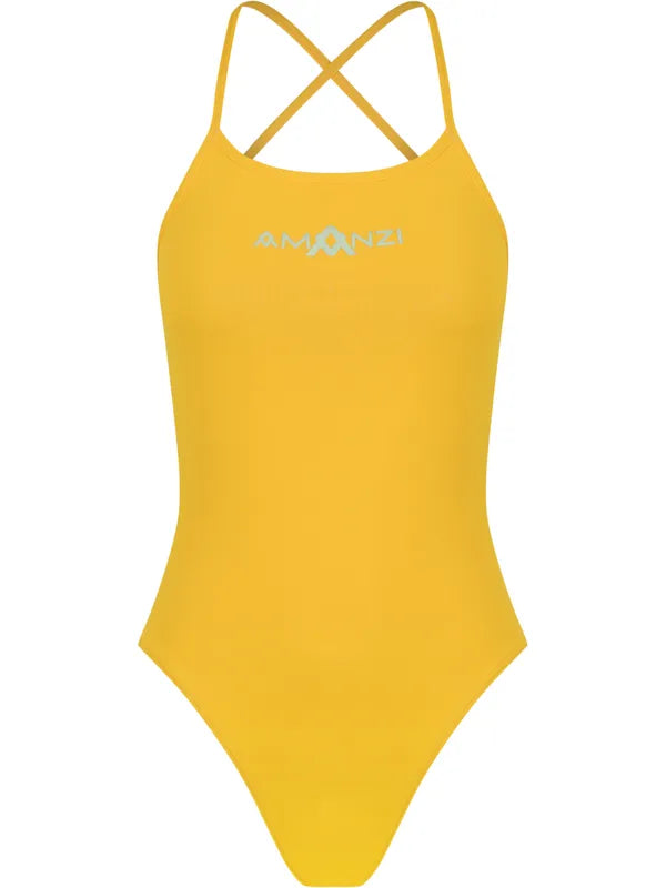 AMANZI EMERALD TIE BACK ONE PIECE – Total Performance Sports