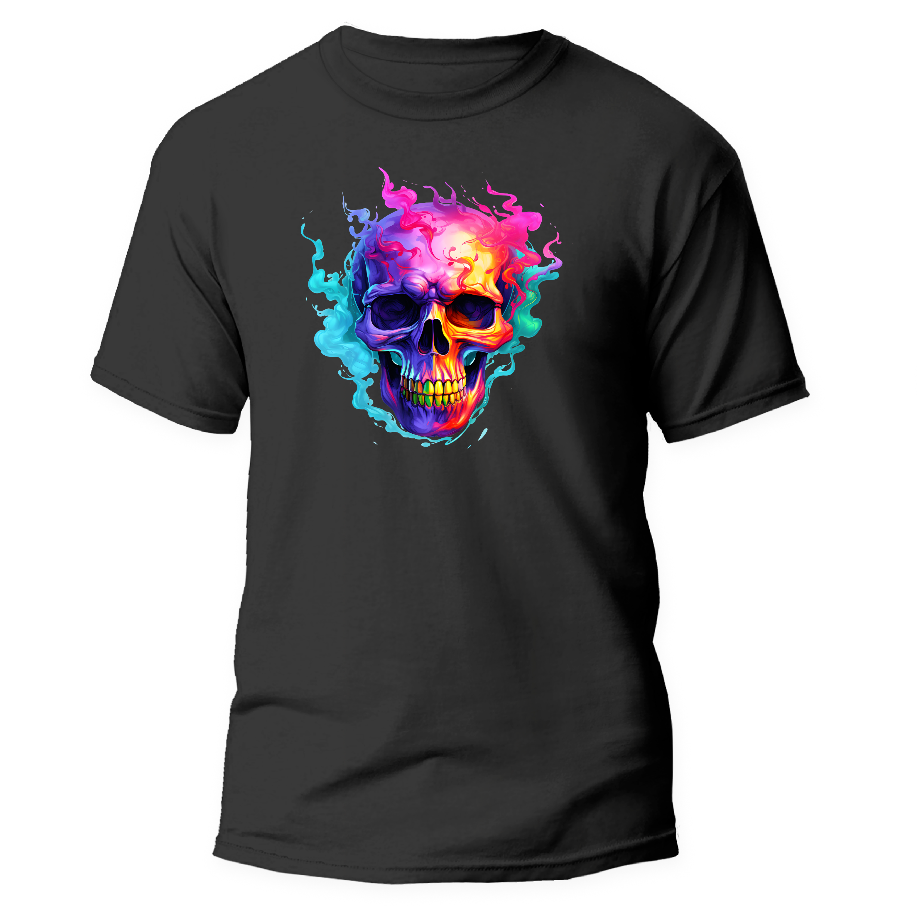 Flaming Skull Unisex
