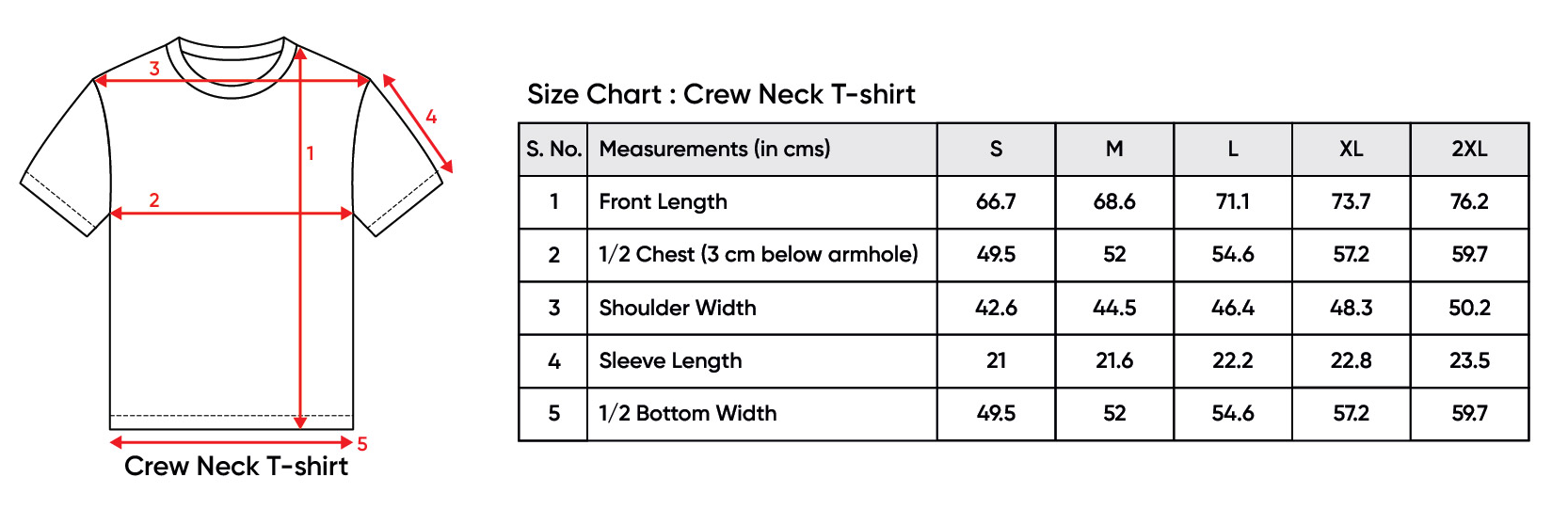 crew neck tshirt