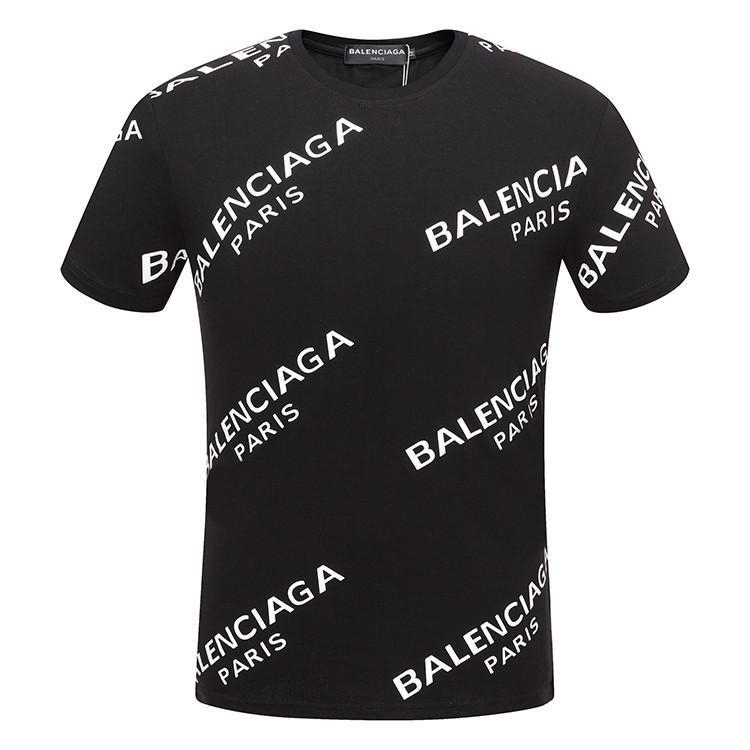 Balenciaga  Fashion casual simple short-sleeved T-shirt top Unis