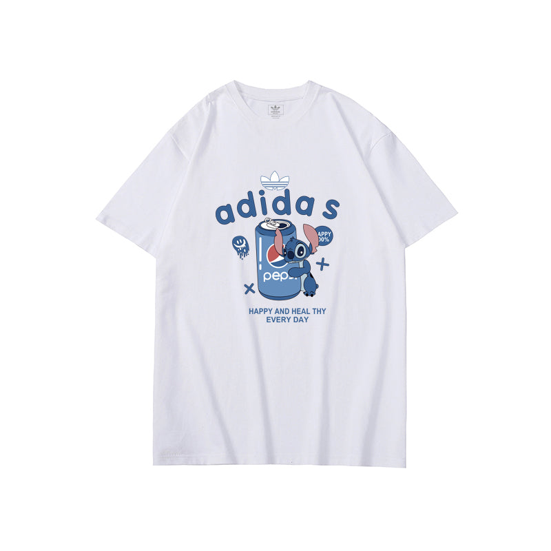 Adidas Fashion casual simple short-sleeved T-shirt top Unisex