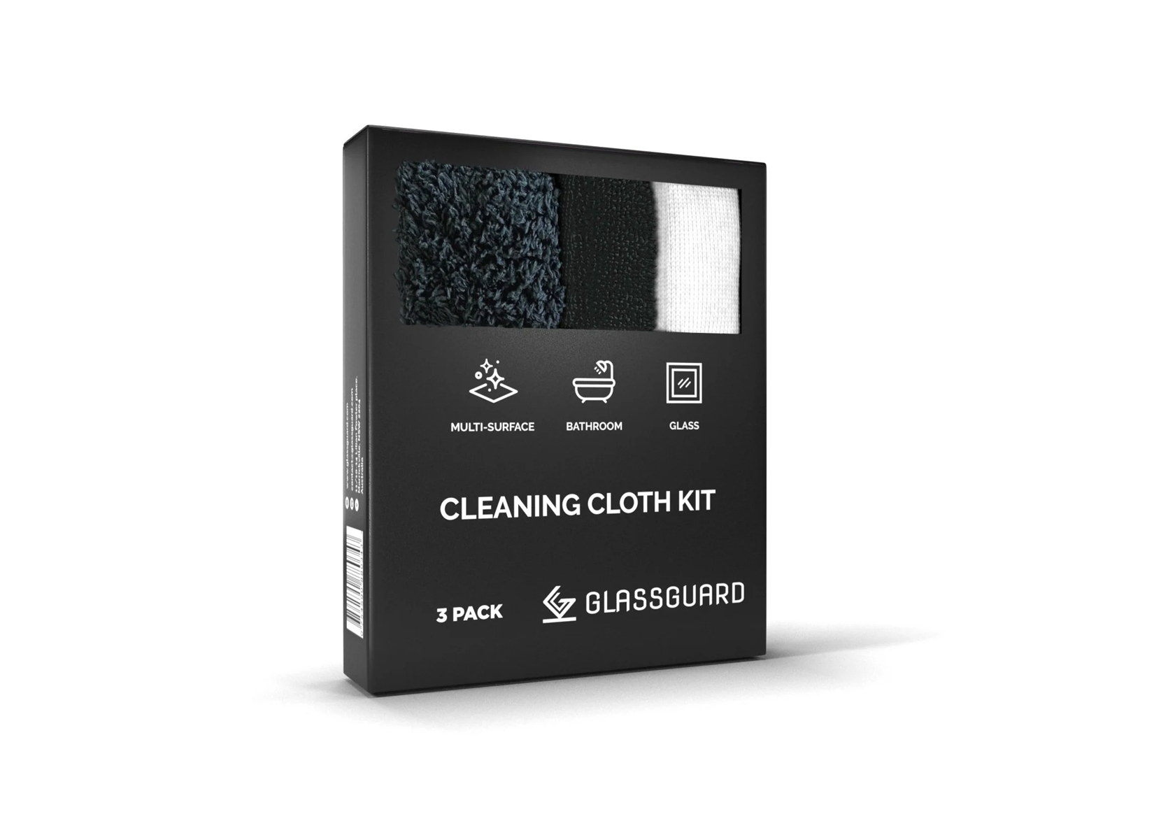 GLASSGUARD™ Cleaning Cloth Kit