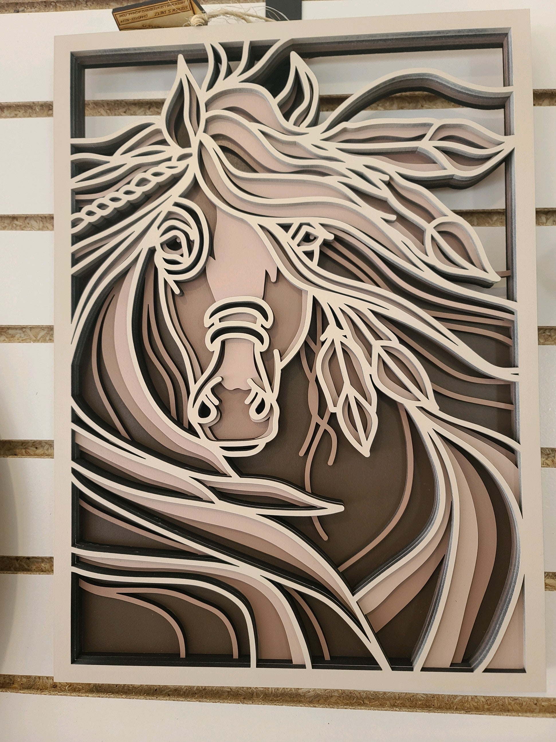 Horse Braid (11.5" x 15.75")