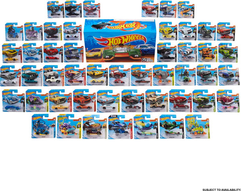 Carros Hot Wheels Com 10 Carros Sortidos Escala 1:64 Mattel