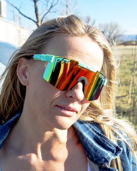 PIT VIPER Glasses THE LEISURECRAFT POLARIZED DOUBLE WIDE