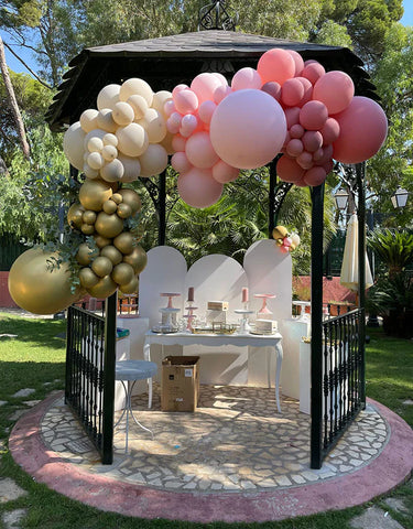 decoracion de globos para comuniones