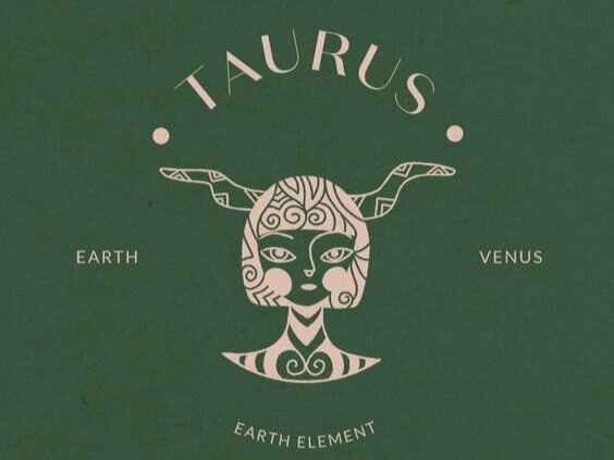 Taurus Artwork by Luna Studio via CreativeMarket.com