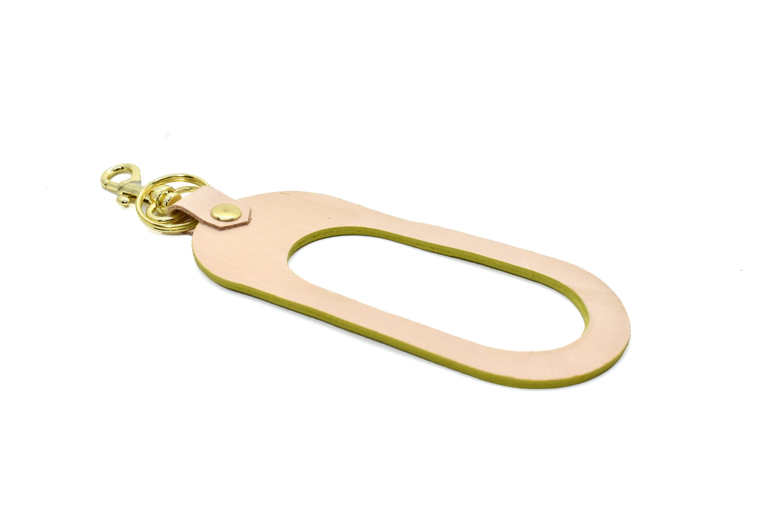 Leather Keychains: Vegetable Tan Key Lanyard | Leather by KMM & Co. No