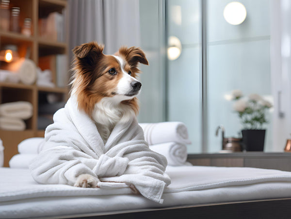 dog pet towel rail