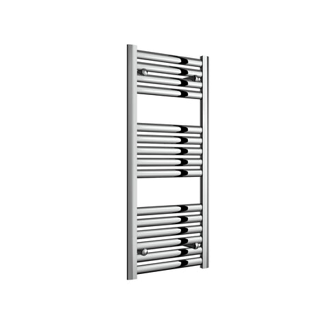 Reina Fano Vertical Aluminium Designer Towel Rails in Satin Bronze Fin –