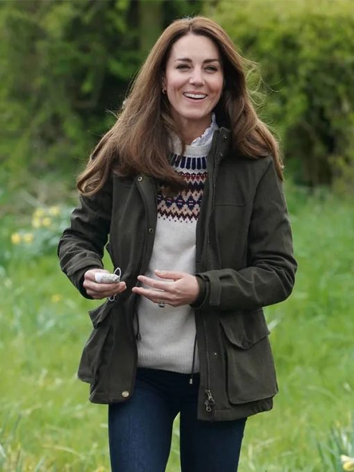 Kate Middleton Holland Cooper Tartan Coat - USAJacket