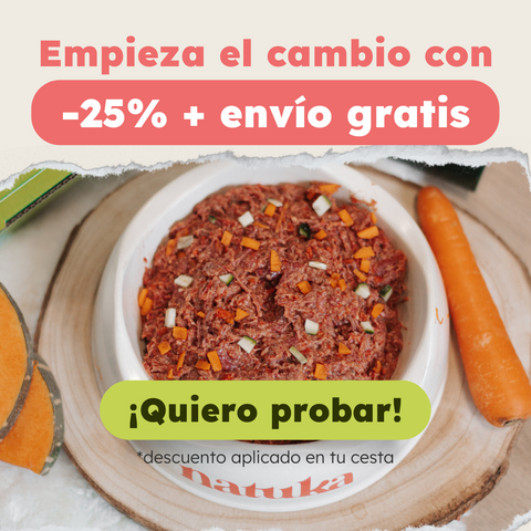 Promoción para primera compra con un 25% + envío gratis