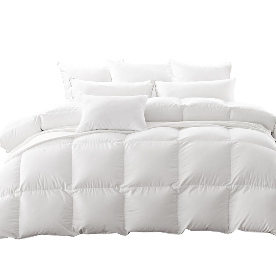 DreamZ 700GSM All Season Goose Down Feather Filling Duvet in Queen