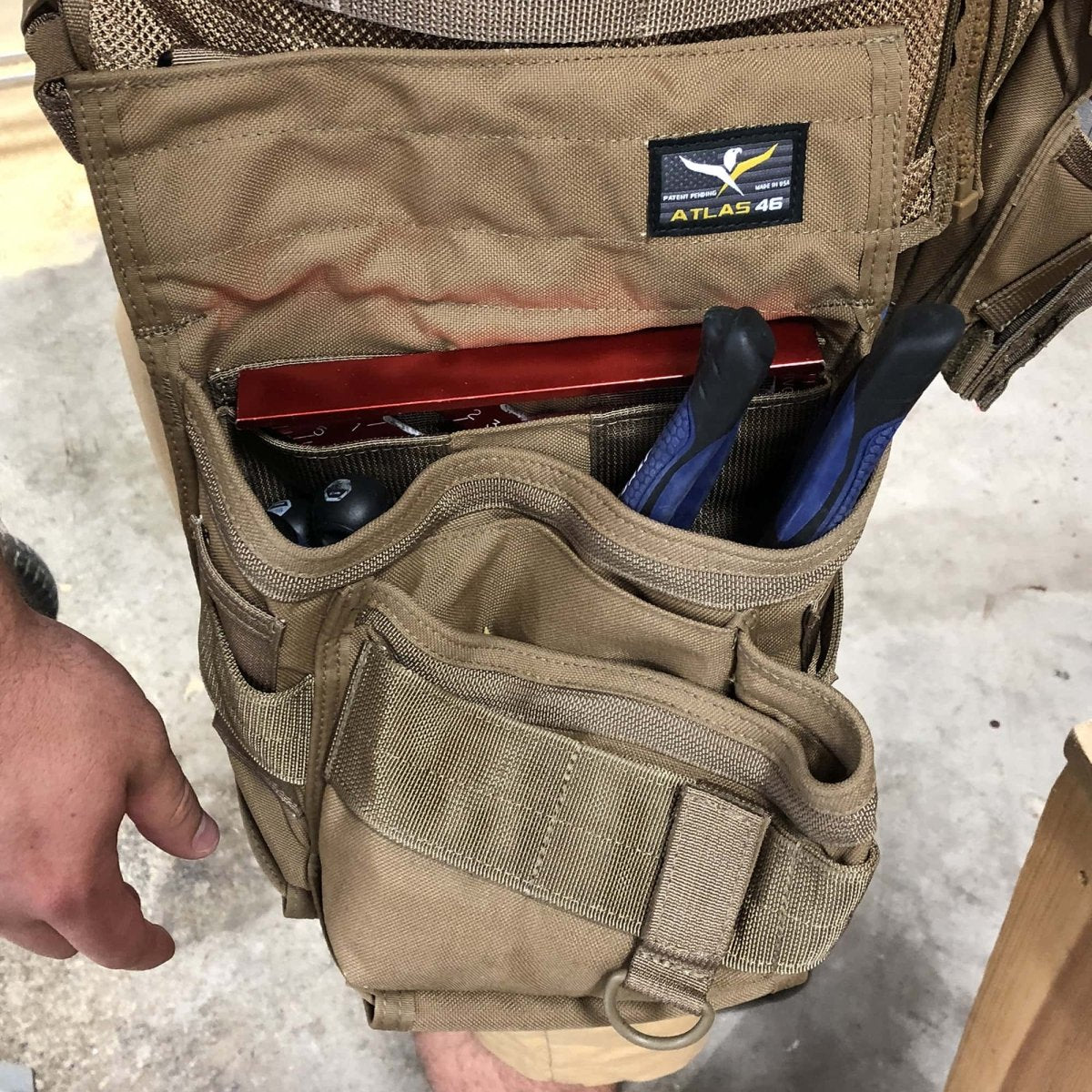 Atlas 46 AIMS Screw and Nail Attachment Pouch v2 A247 Gear