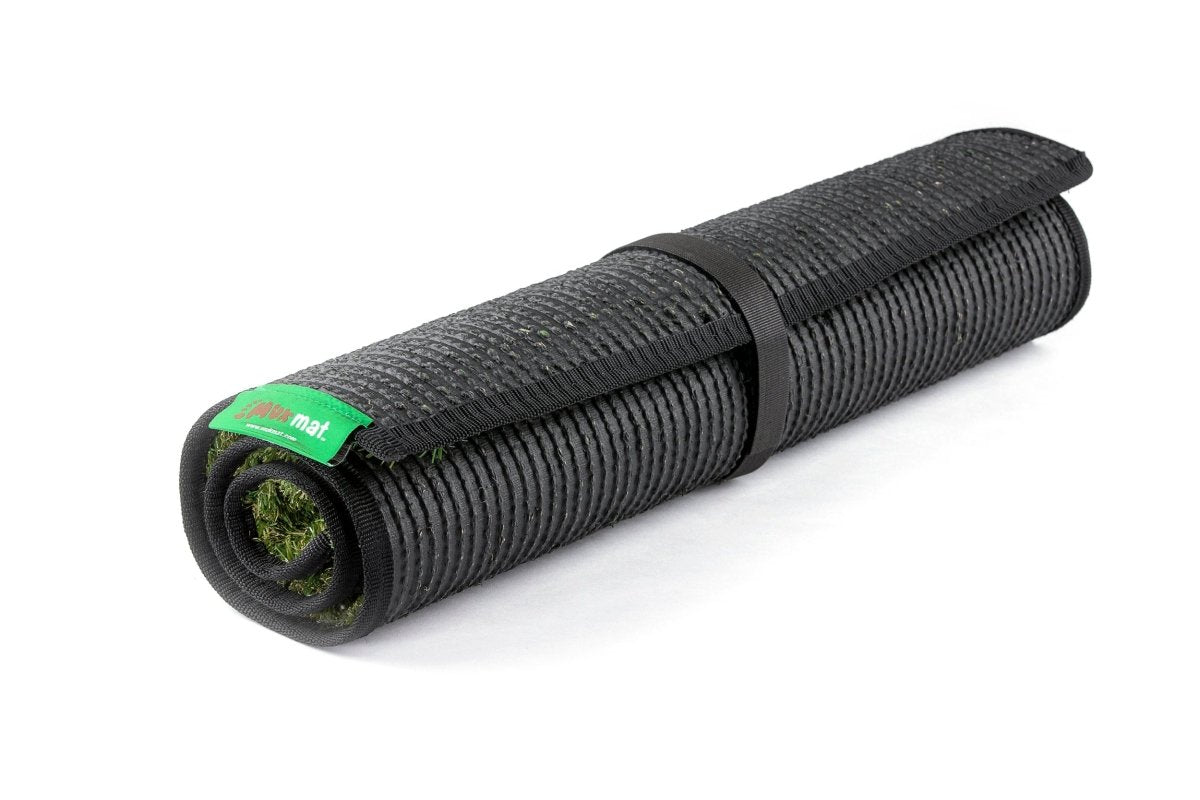 Yoga Mat - Black and Green