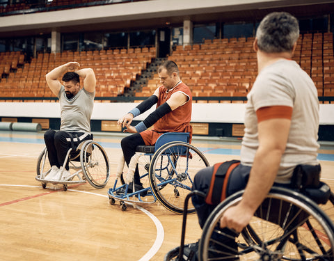 baloncesto silla de ruedas
