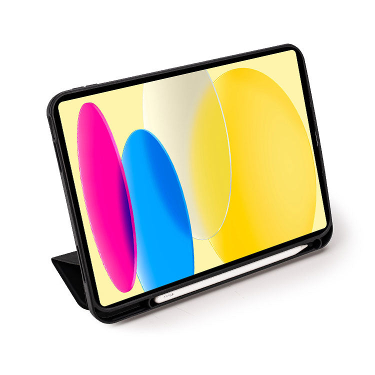 YiLing High quality Smart Weak Sleep Trifold Stand Protective Tablet Cover for Ipad case 10.9 10 2022 10th Generation