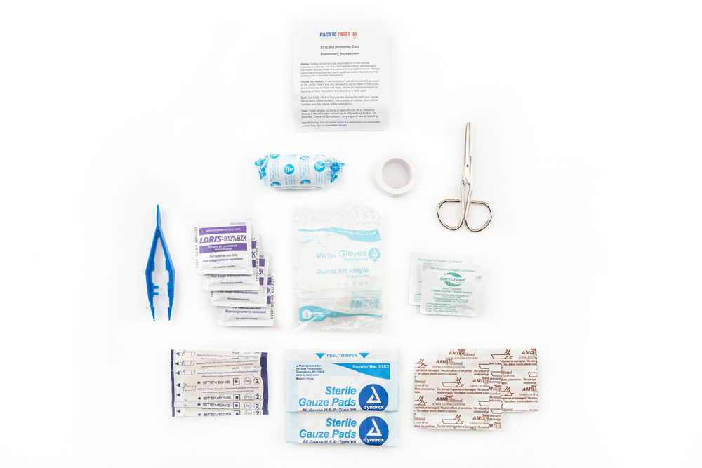 WorkSafe BC - Emergency Basic First Aid Kit – Pacific First Aid