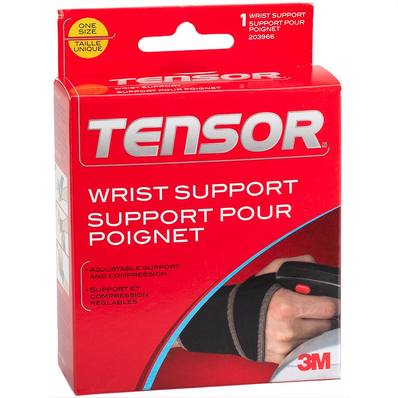 Tensor™ Elasto-Preene® Compression Knee Support, Black, Assorted Sizes