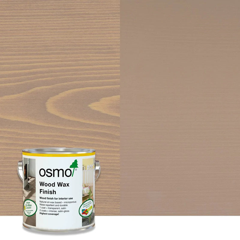 OSMO Wood Wax Finish Intensive Grey Beige 3132