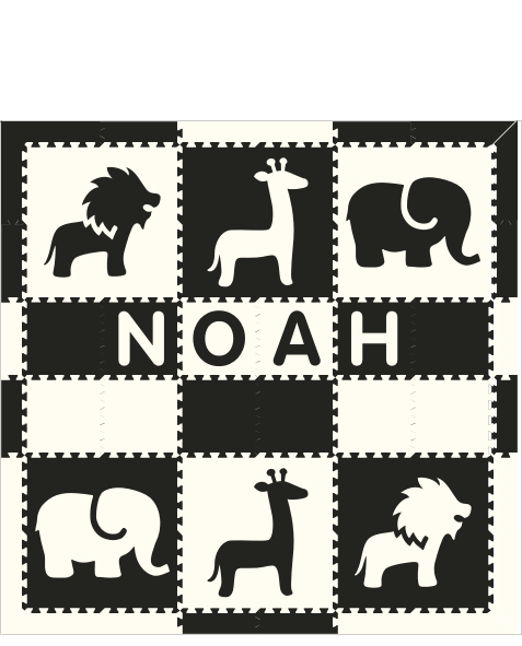 Noah Ic1 Safari Bw 6x6 Softtiles