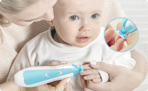 Newborn Kids Electric Nail Trimmer Infant Baby Manicure Pedicure  Multifunctional | Shopee Singapore