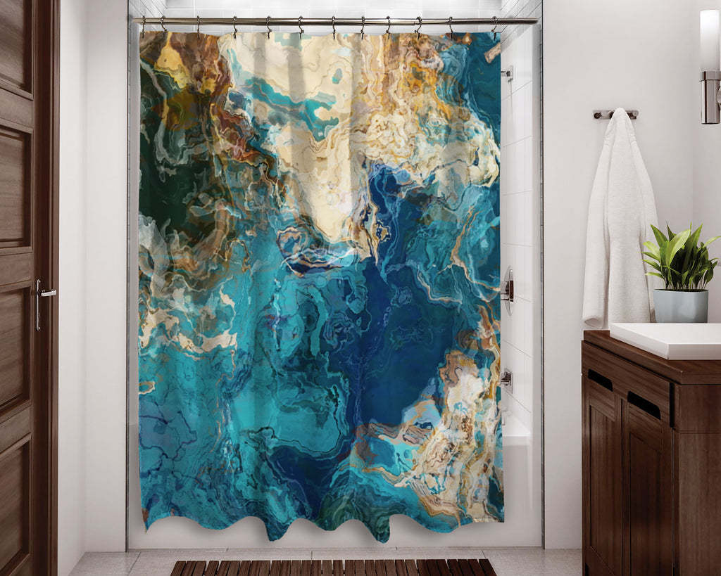 Abstract Art Shower Curtains – Abstract Art Home