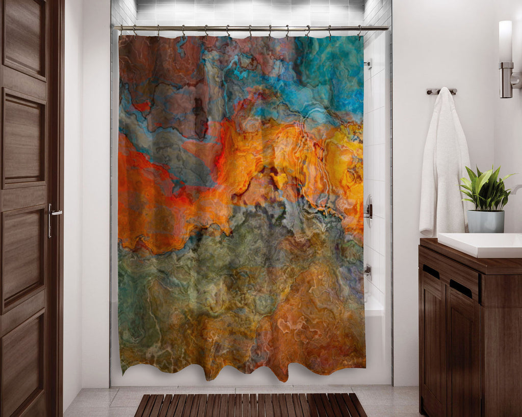 Abstract Art Shower Curtains – Abstract Art Home