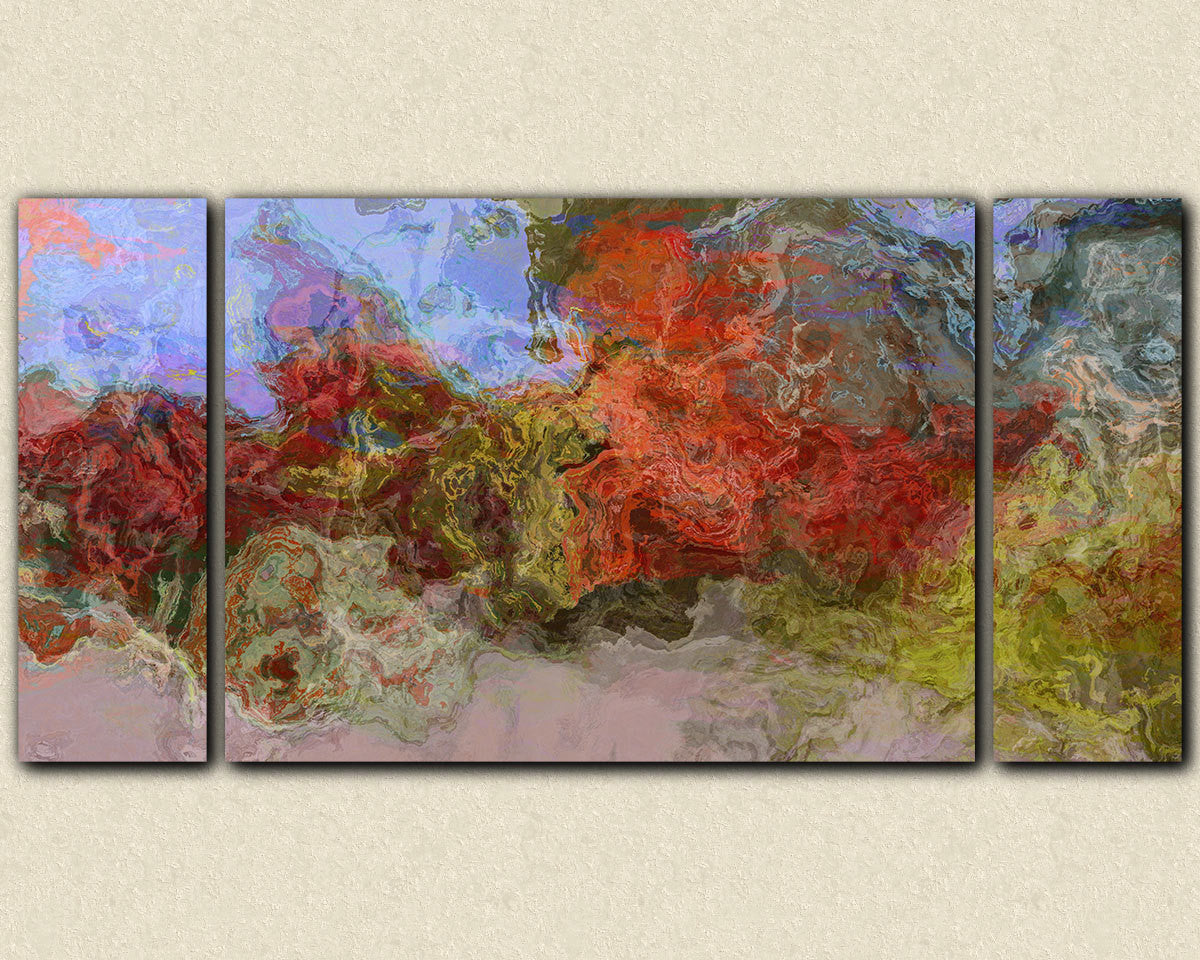 Canvas Print, 30x60 to 40x78, Burning River