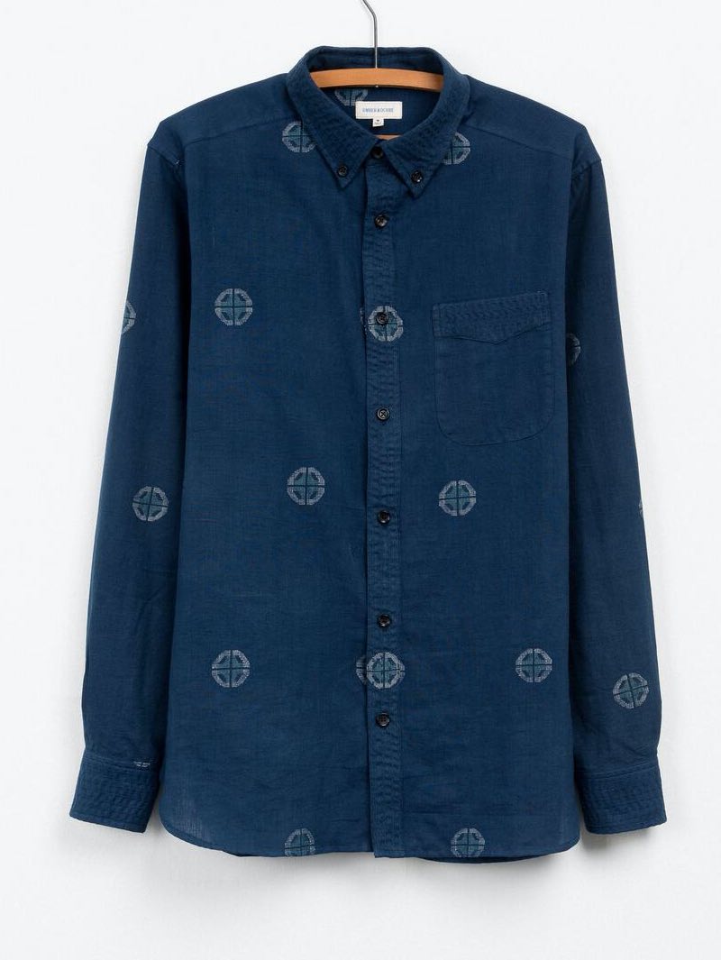 Umber & Ochre Supply Indigo Co Work Mildblend Shirt 