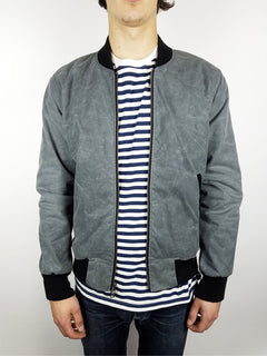 3sixteen stadium jacket black