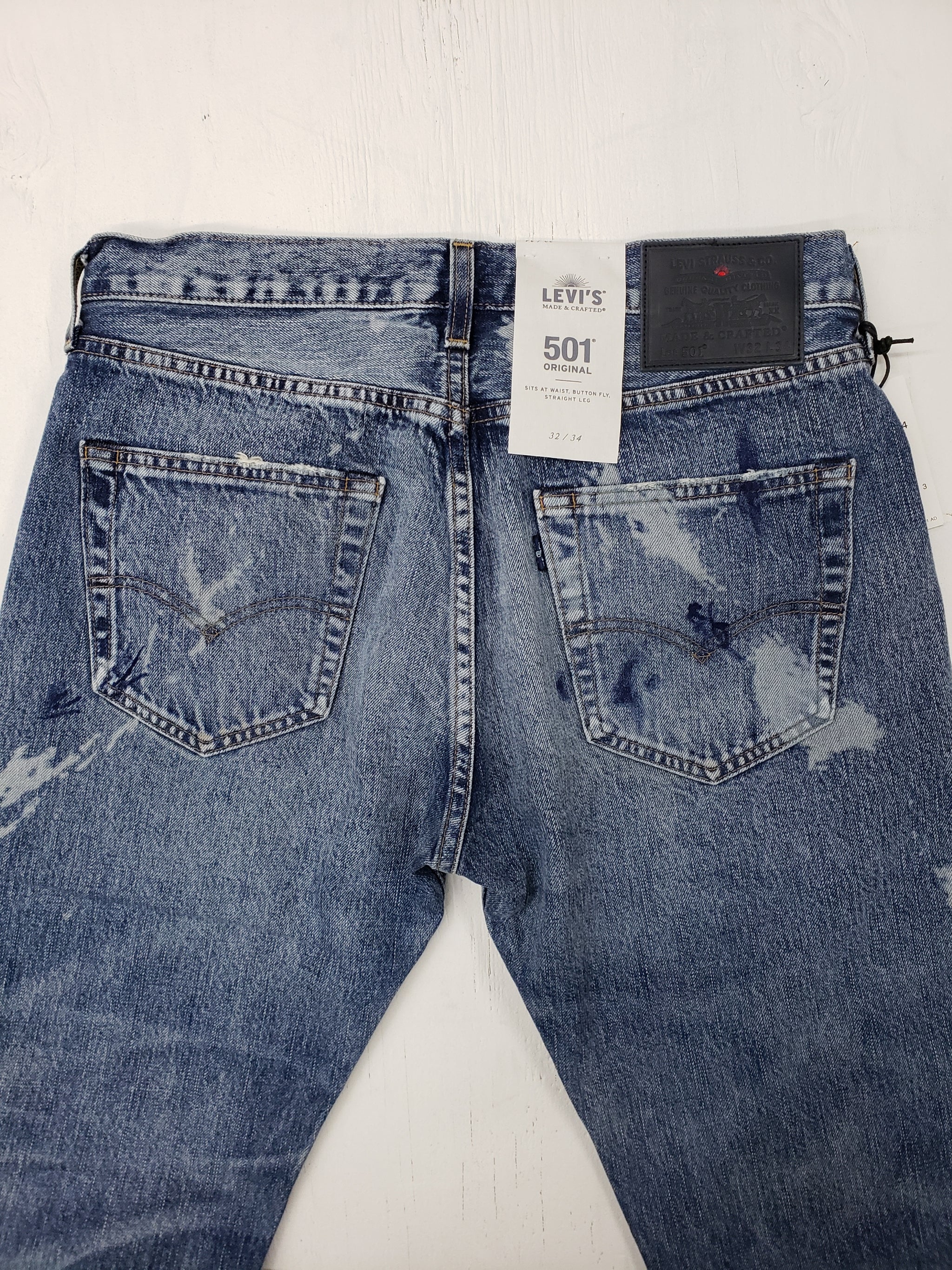 Levi's made & crafted Made in Japan 501 trashed - Mildblend Supply Co