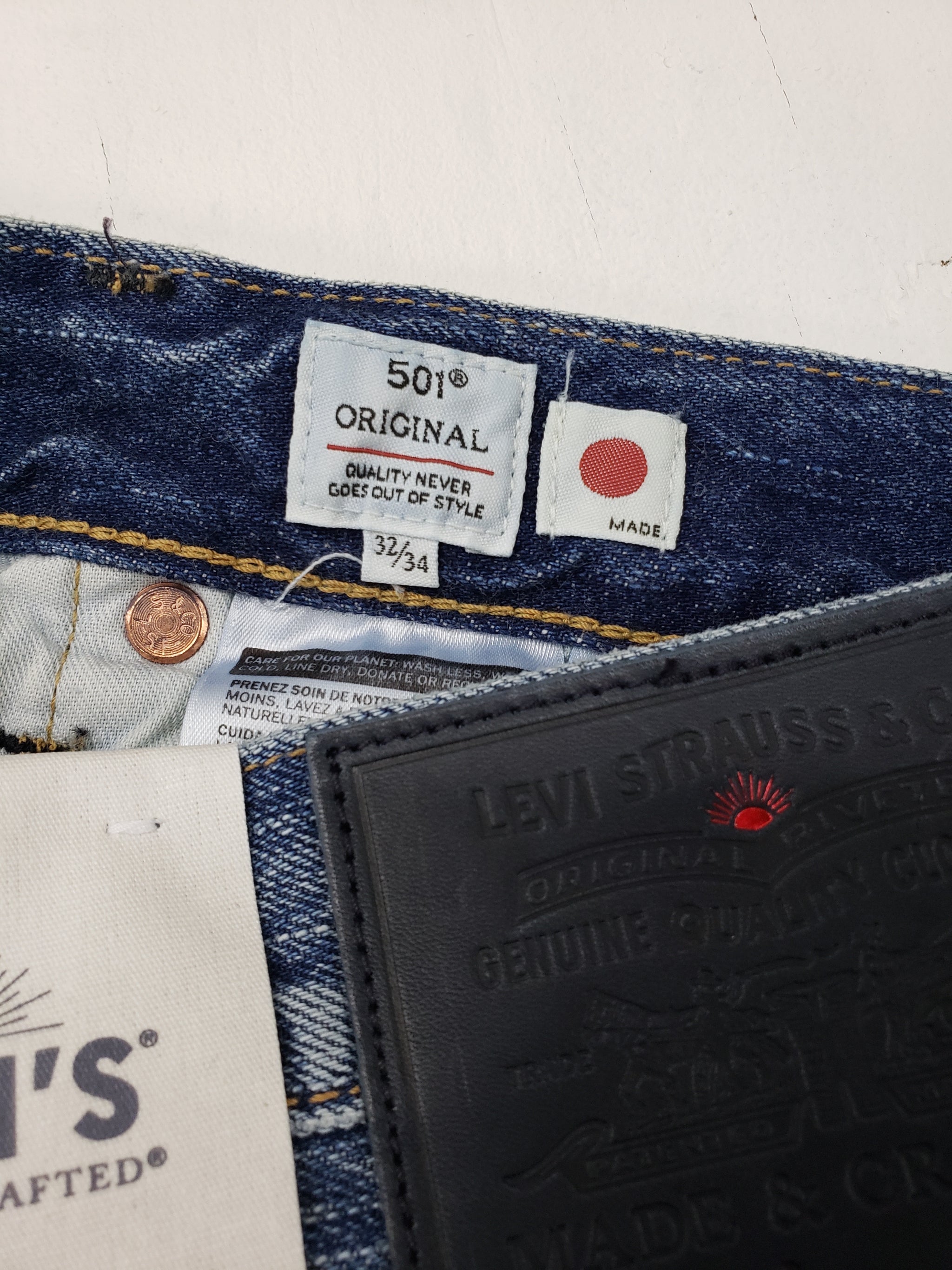 Levi's made & crafted Made in Japan 501 trashed - Mildblend Supply Co