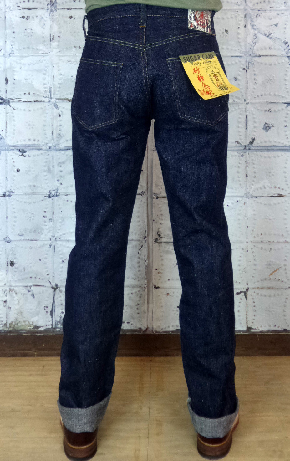 Sugar Cane 2009 Slim Straight - One Wash 12 oz. Japanese Selvedge Denim