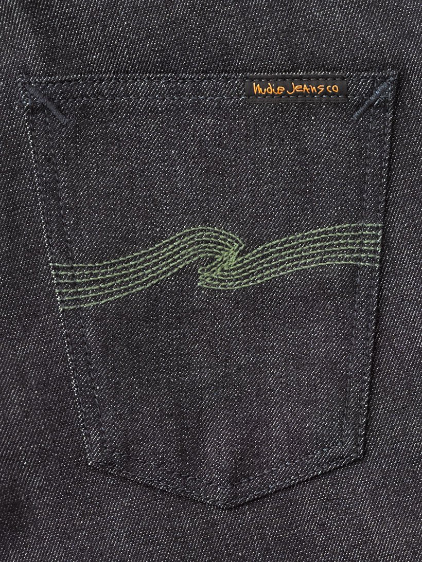 nudie jeans lean dean worn in green