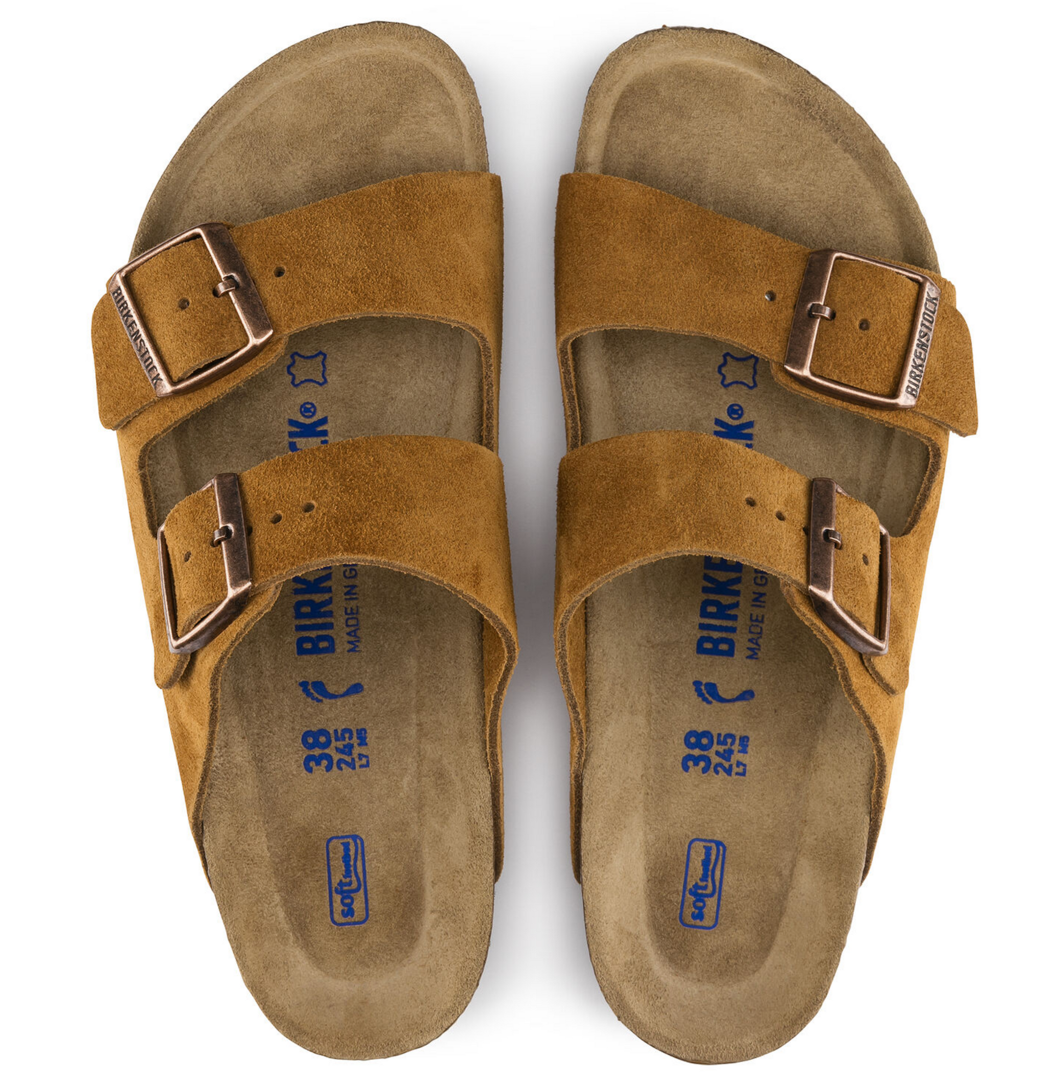 birkenstock soft bed suede