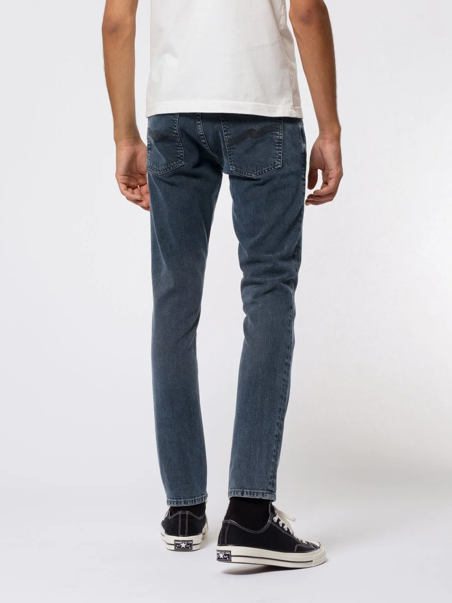 Nudie Jeans Tight Terry Black Ocean - Mildblend Supply Co