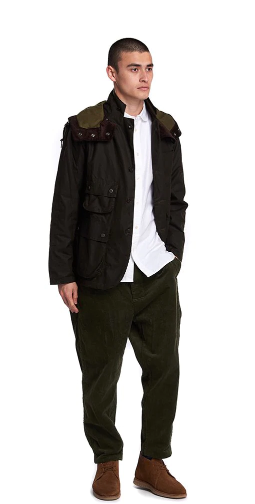 Barbour X Engineered Garments Upland Olive - Mildblend Supply Co