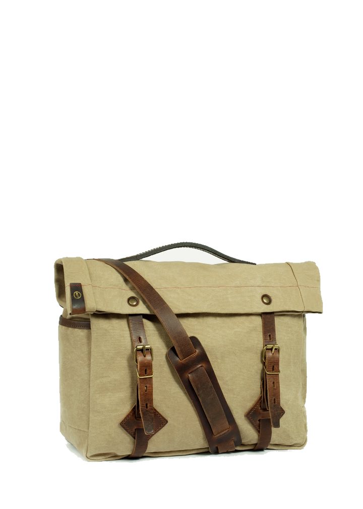 Bleu de Chauffe - Woody S Backpack - Khaki Stonewashed – City