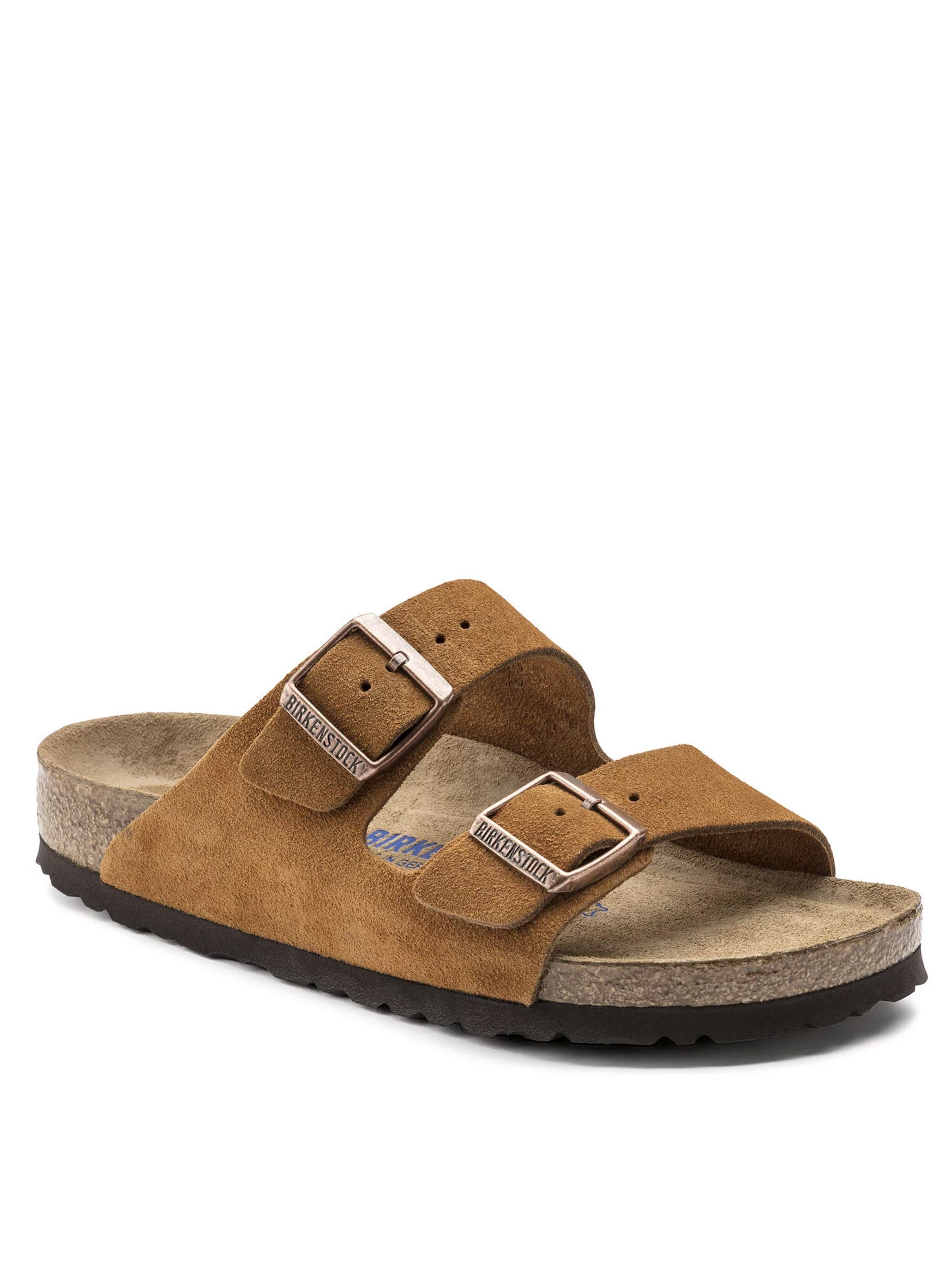 arizona soft footbed suede leather mink