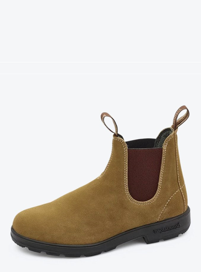 blundstone suede boots