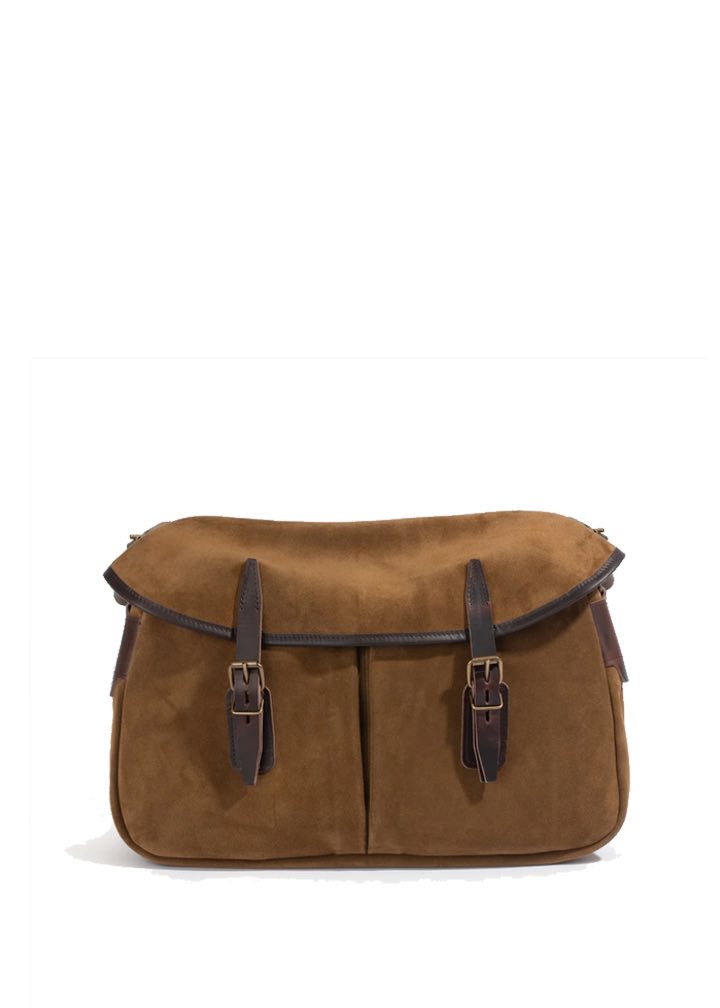 Fisherman's Musette M - Coffee / Waxed Leather