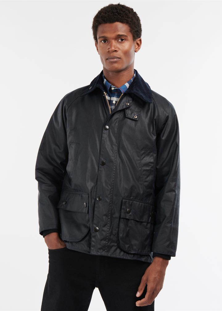 Barbour Classic Bedale® Wax Jacket in Black - Mildblend Supply Co