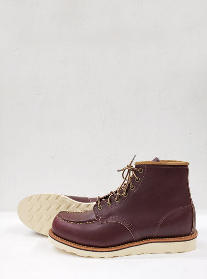 red wing moc toe oxblood