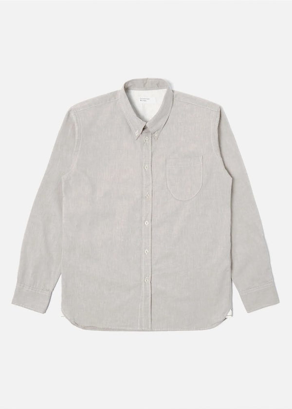 Universal Works Daybrook Shirt Organic Oxford in Sand - Mildblend Supply Co