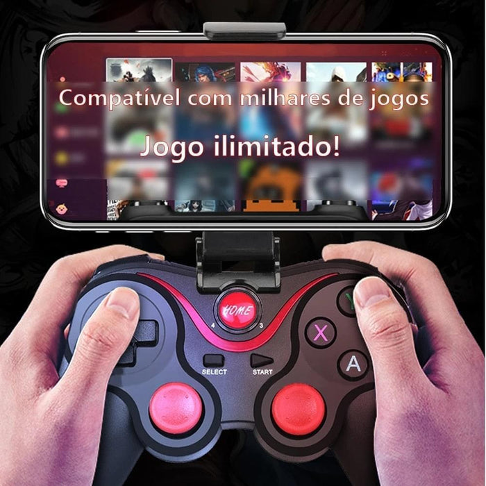 Controle para Jogo Celular Gamepad Bluetooth Joystick Android