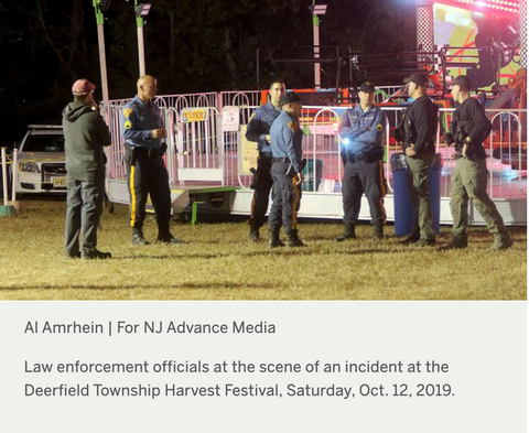 10 yr old girl dies on New Jersey Carnival Ride