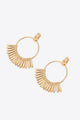 18K Gold-Plated Zinc alloy Drop Earrings - Ecart